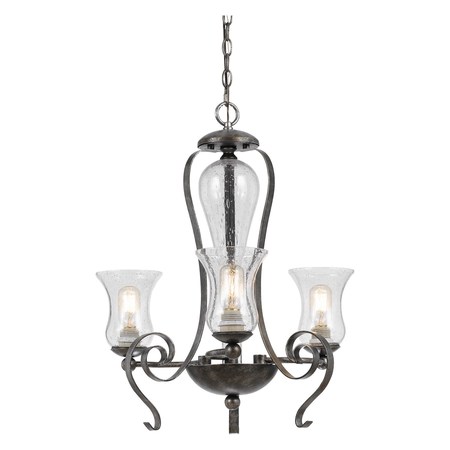 Eternity Classic 3 Light 1 Tier Chandelier